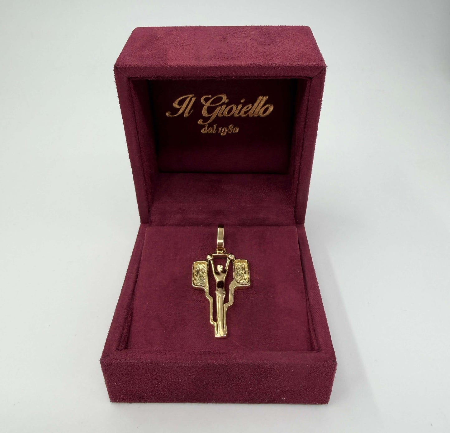 CIONDOLO ORO 18KT GIALLO croce 5.08G