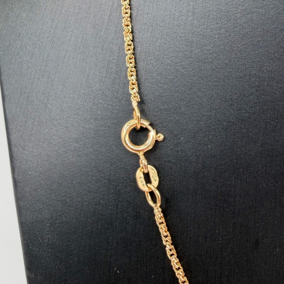 COLLANA ORO 18KT GIALLO Maglia Cilindrica 4.10 gr