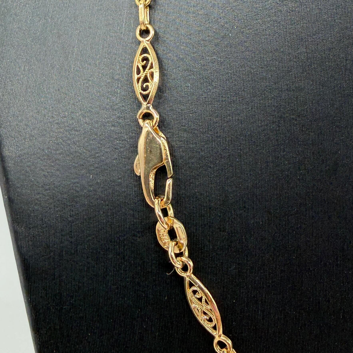COLLANA ORO 18KT GIALLO Lavorazione Filigrana 6.35 gr
