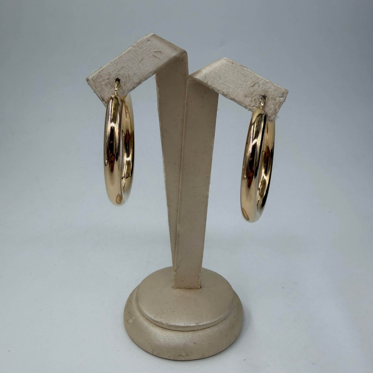 ORECCHINI ORO 18KT GIALLO Schione Tubolari 7.08 gr