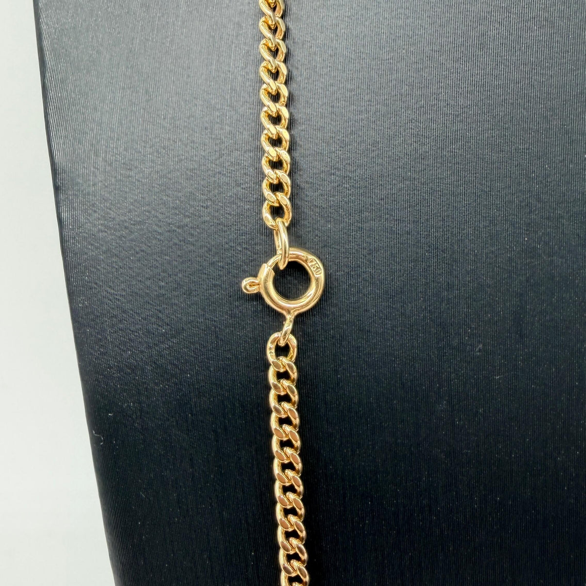 COLLANA ORO 18KT GIALLO Groumette Piatta 13.68 gr