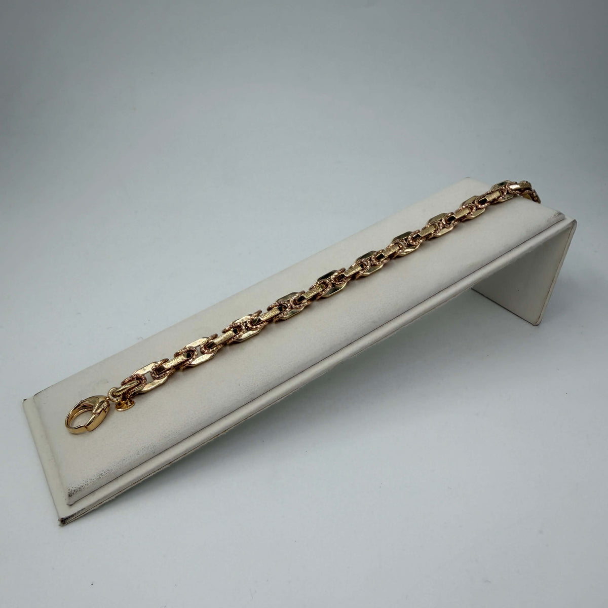 BRACCIALE ORO 18KT GIALLO Maglia Catena 9.43 gr