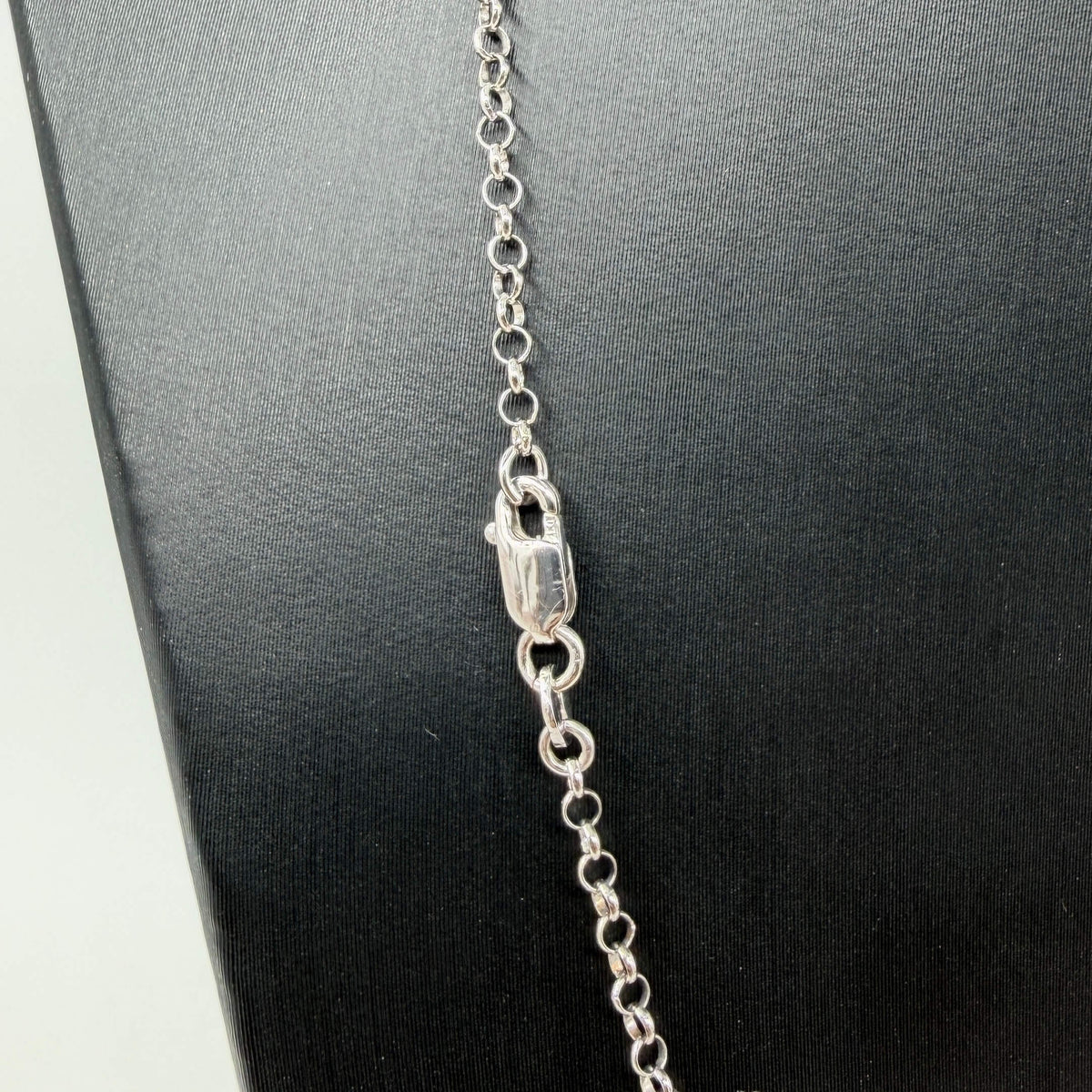 COLLANA ORO 18KT BIANCO Collier Farfalle 11.26 gr