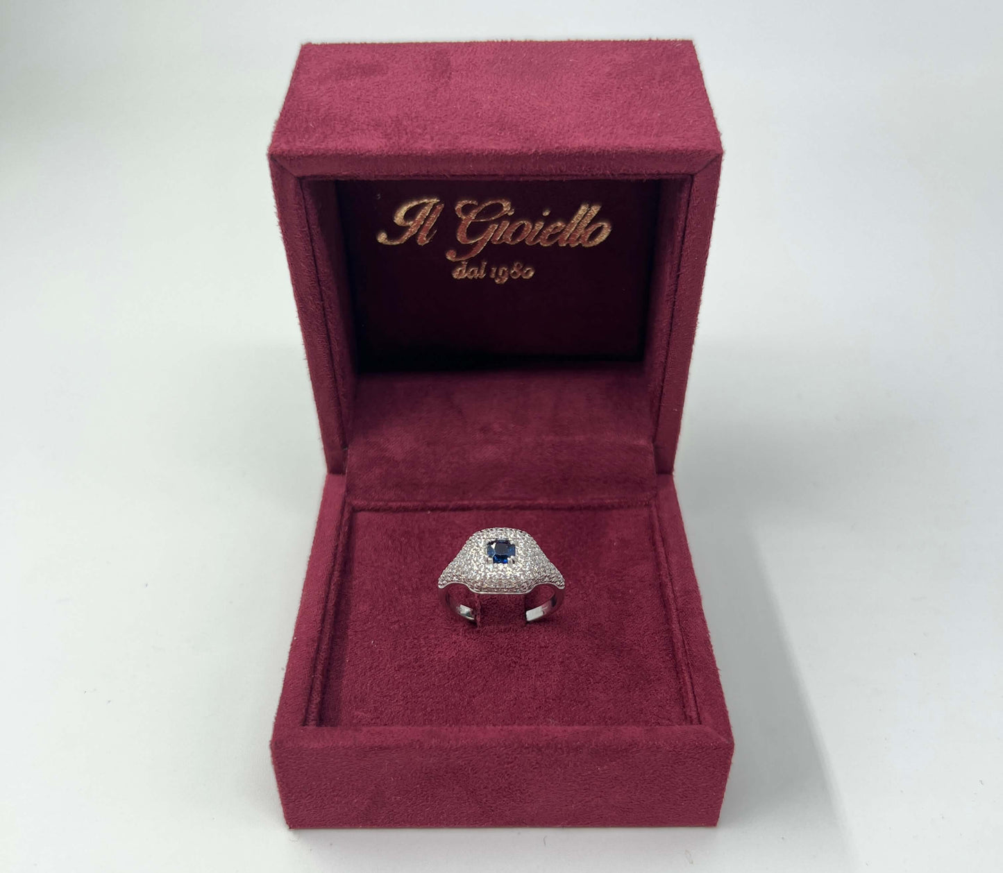 ANELLO IN ORO 18KT BIANCO