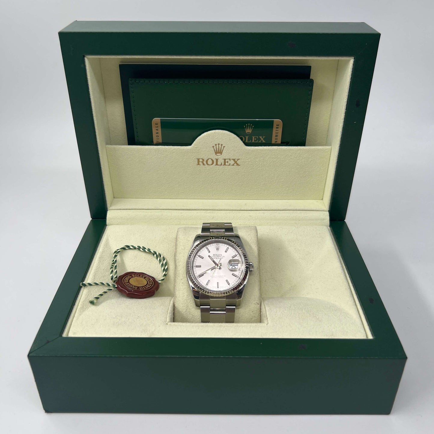 ROLEX DATE JUST 36MM ANNO 2011