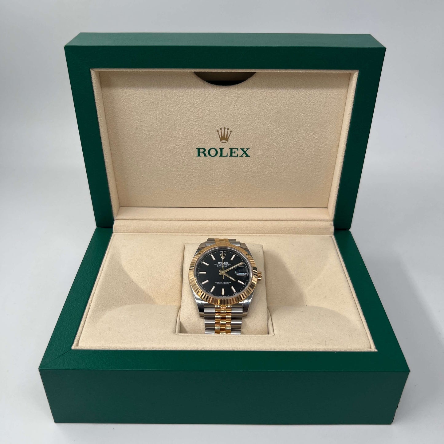 ROLEX DATE JUST 41MM ANNO 2024 ACCIAIO ORO