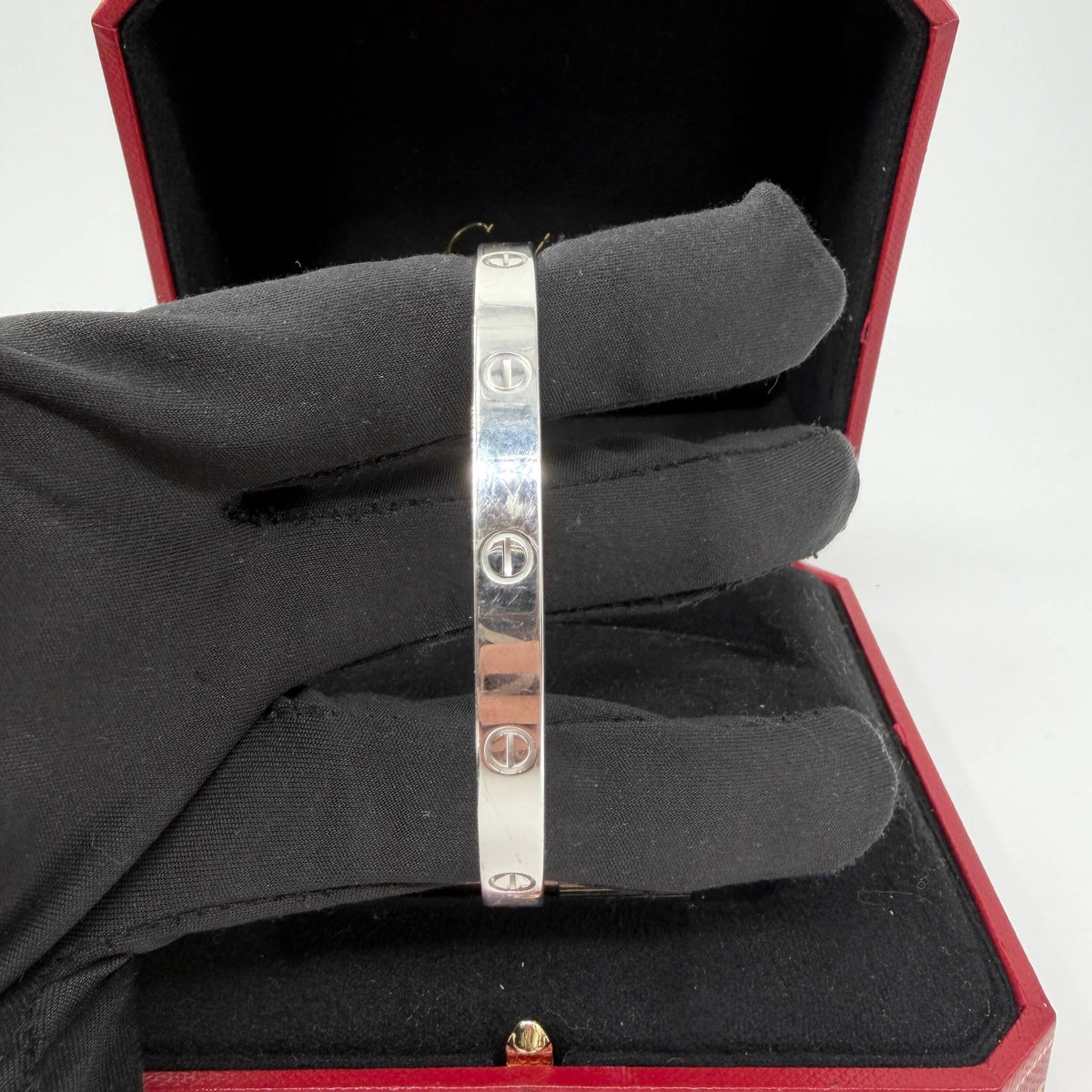 BRACCIALE ORO 18KT BIANCO Cartier Love Classico 39.36 gr