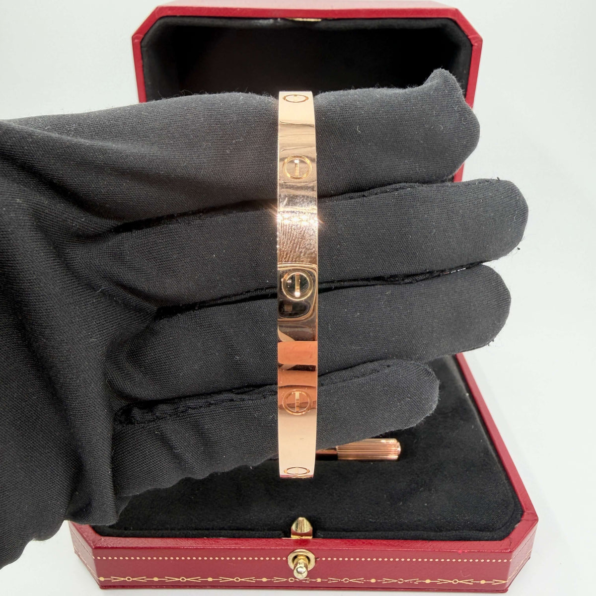 BRACCIALE ORO 18KT ROSA Cartier Love Classico 36,44 gr