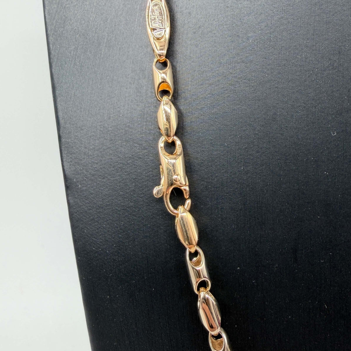 COLLANA ORO 18KT BICOLOR Cilindri 26.72 gr