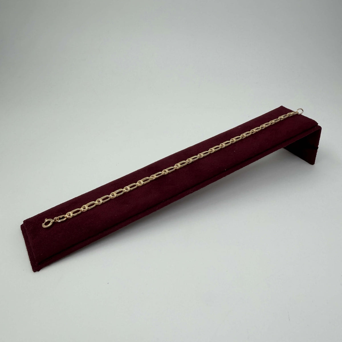 BRACCIALE ORO 18KT GIALLO Otto Allungato 3.36 gr