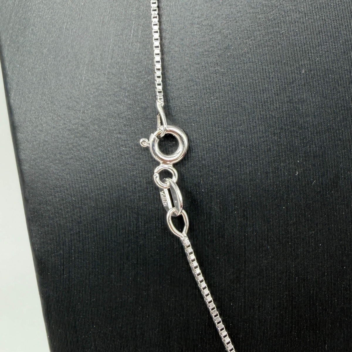 COLLANA ORO 18KT BIANCO Veneziana 2.44 gr