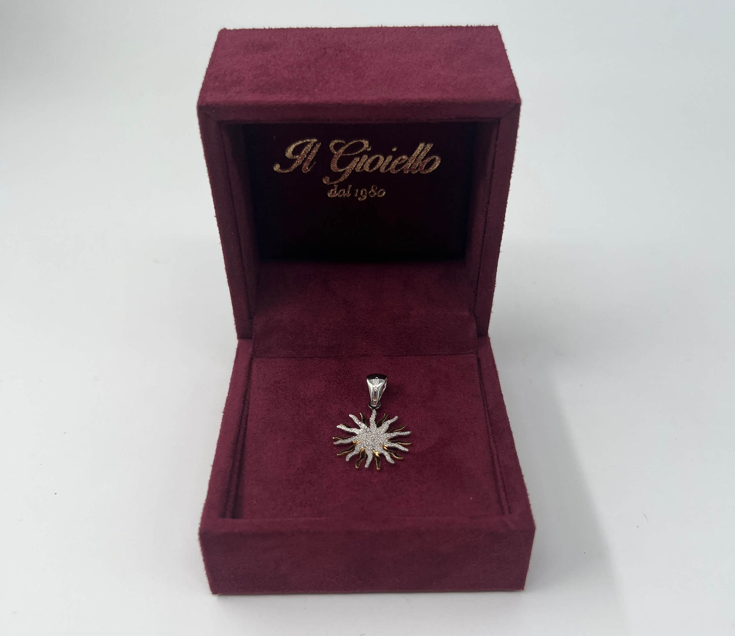 CIONDOLO ORO 18KT BICOLOR