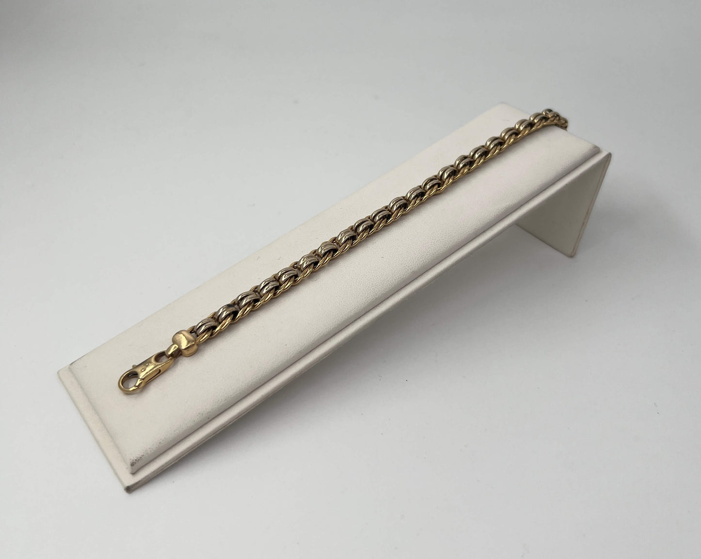BRACCIALE 18 KT BICOLOR