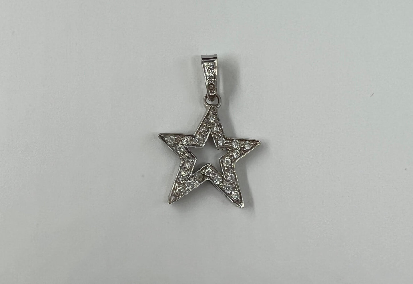 CIONDOLO ORO 18KT BIANCO