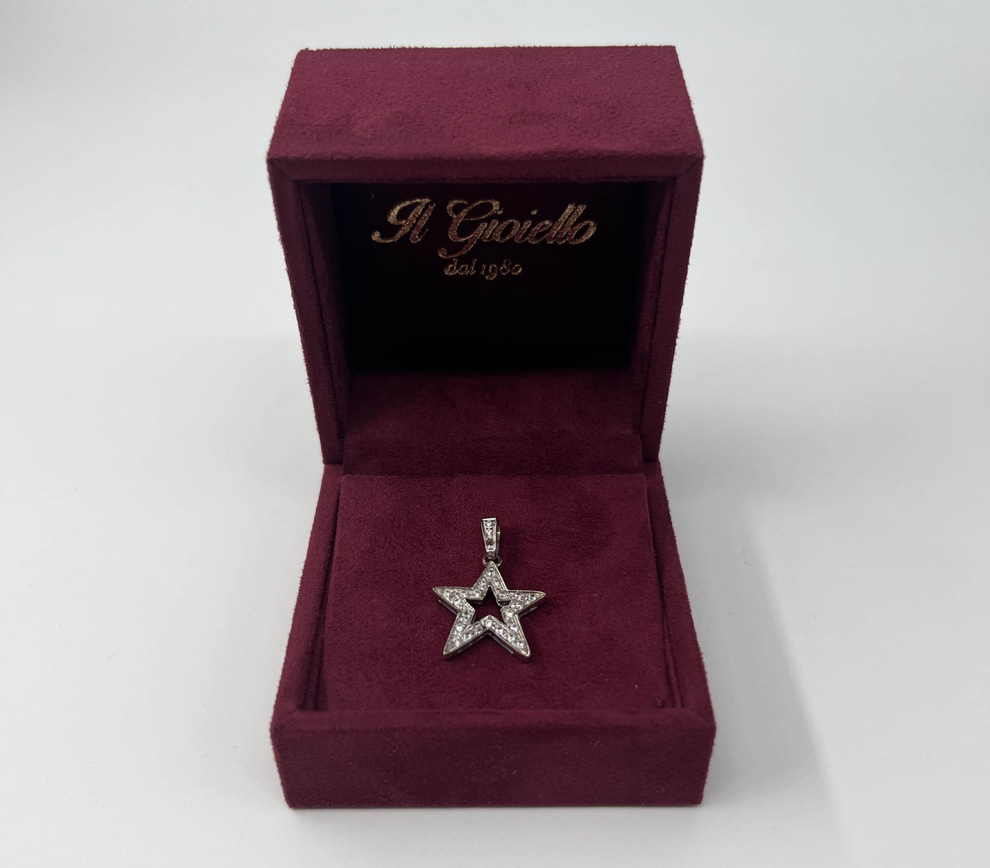 CIONDOLO ORO 18KT BIANCO