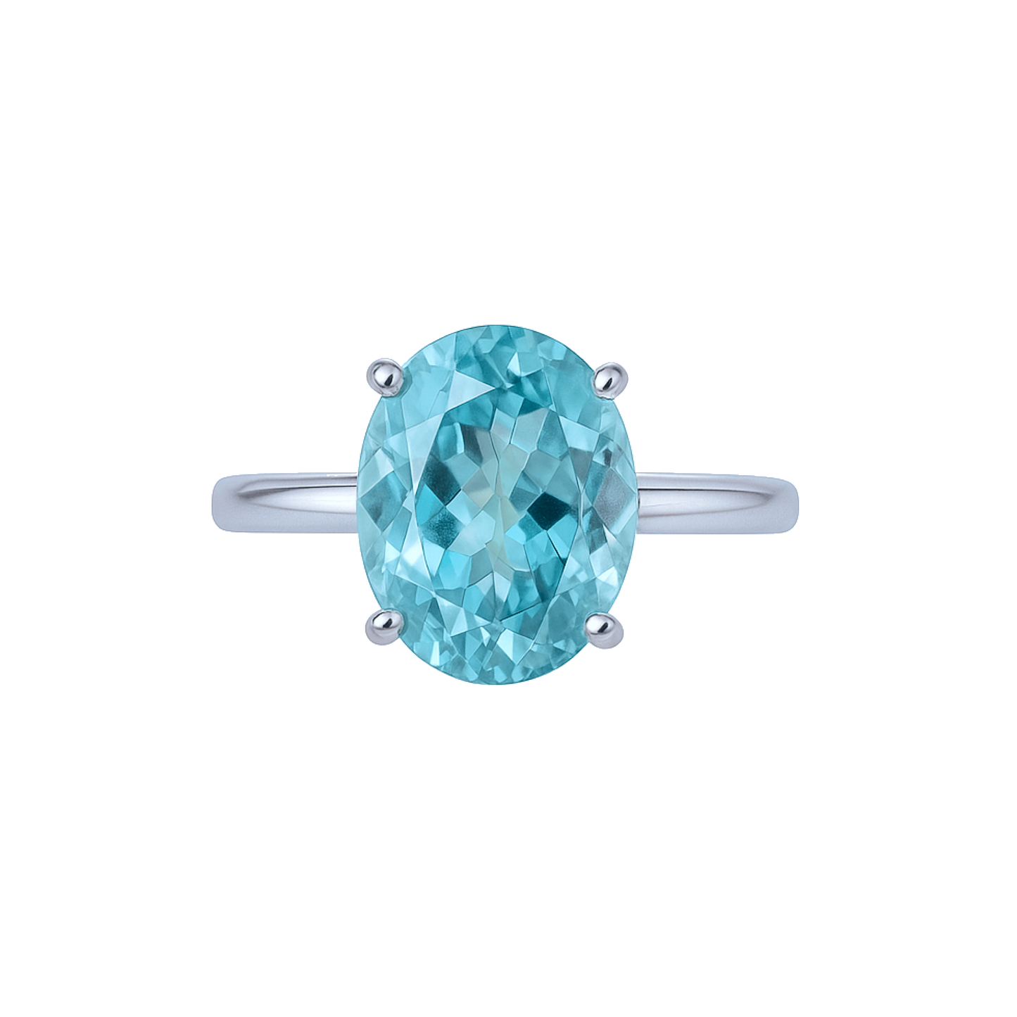 ANELLO 925 CON PIETRA OVALE