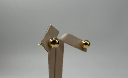 COPPIA DI ORECCHINI ORO 18KT GIALLO