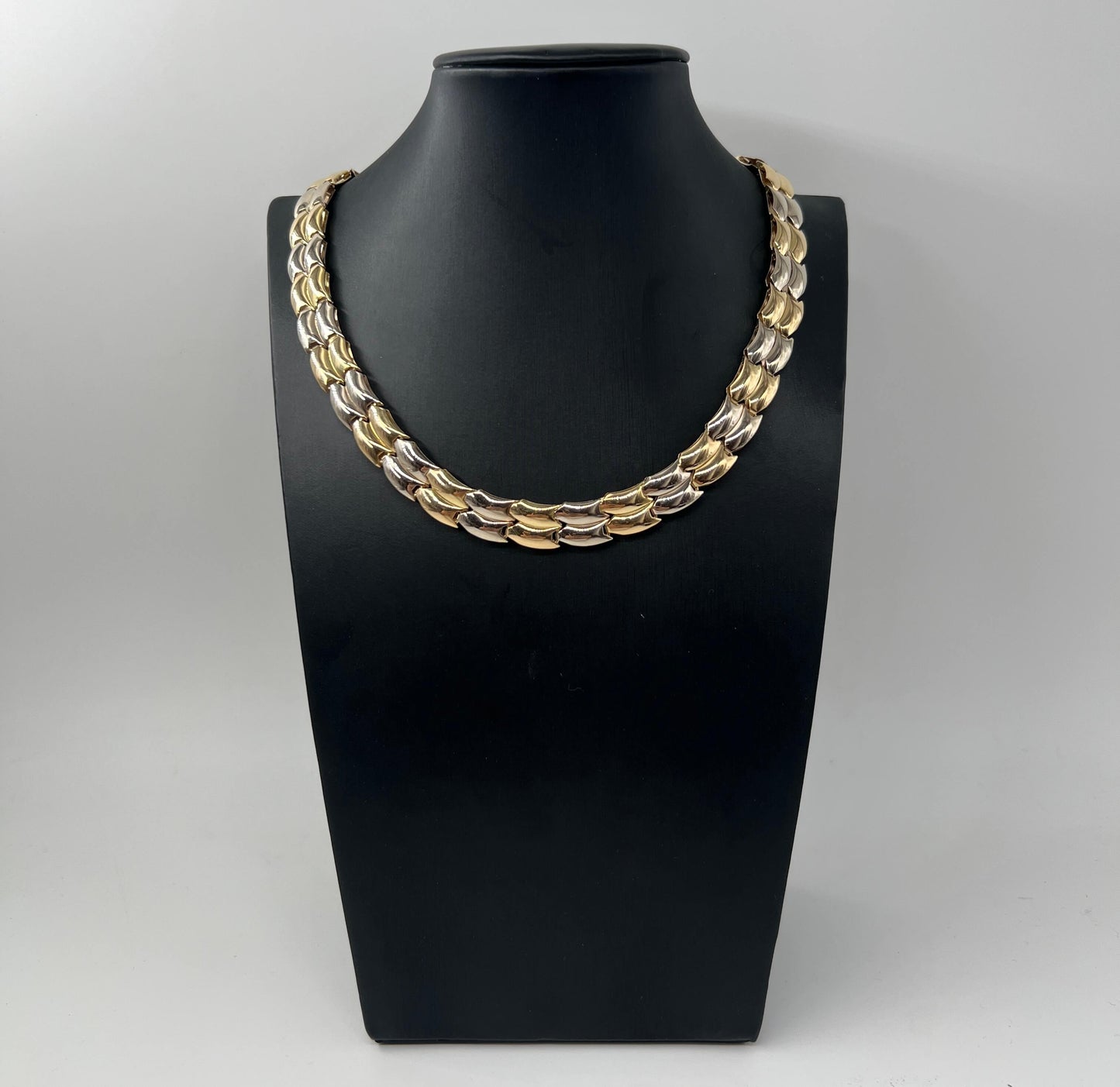 COLLANA ORO 18KT BICOLOR