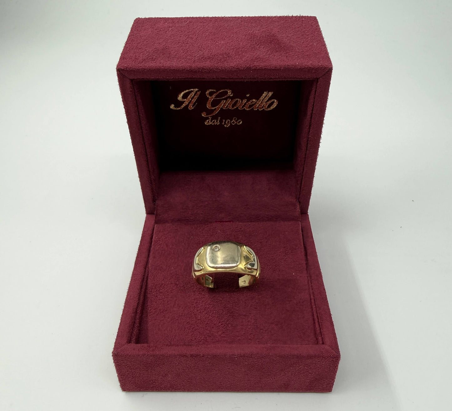 ANELLO IN ORO 18KT BICOLOR