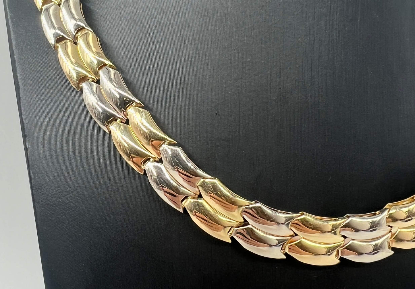 COLLANA ORO 18KT BICOLOR