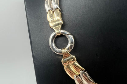 COLLANA ORO 18KT BICOLOR