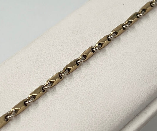 BRACCIALE 18 KT BICOLOR