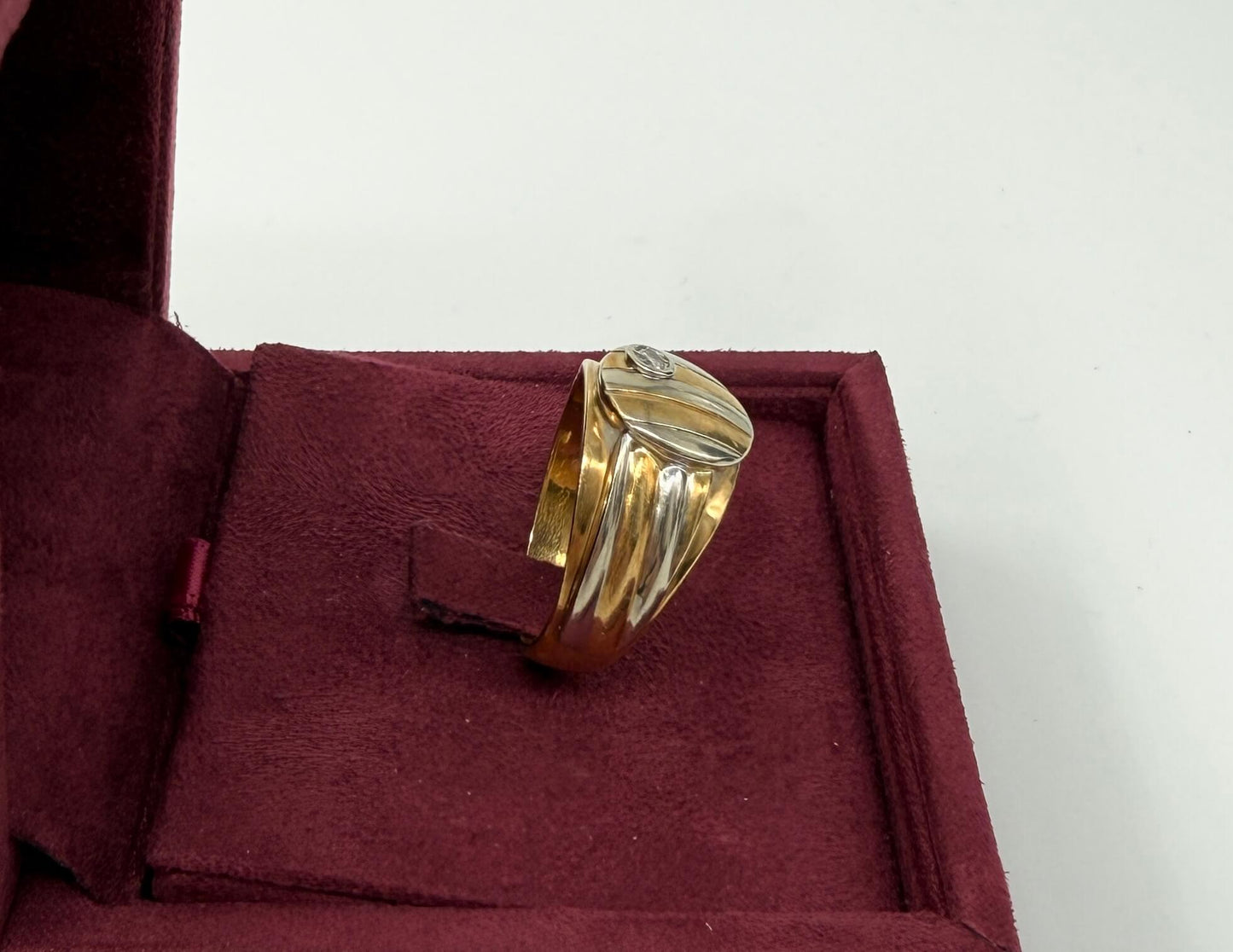 ANELLO IN ORO 18KT BICOLOR
