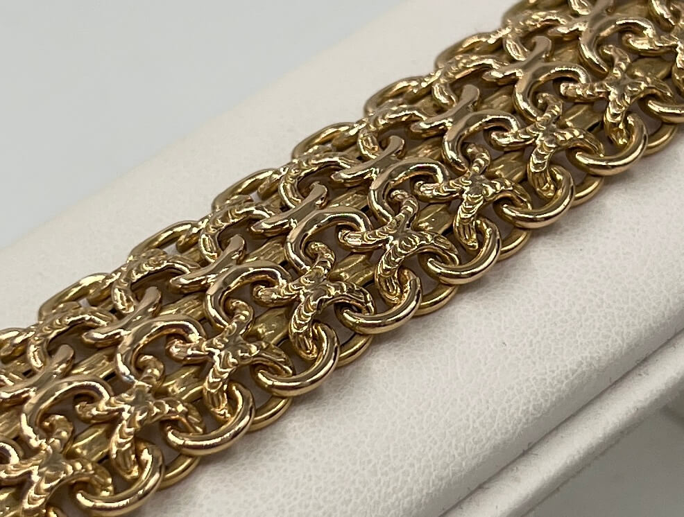 BRACCIALE 18 KT GIALLO