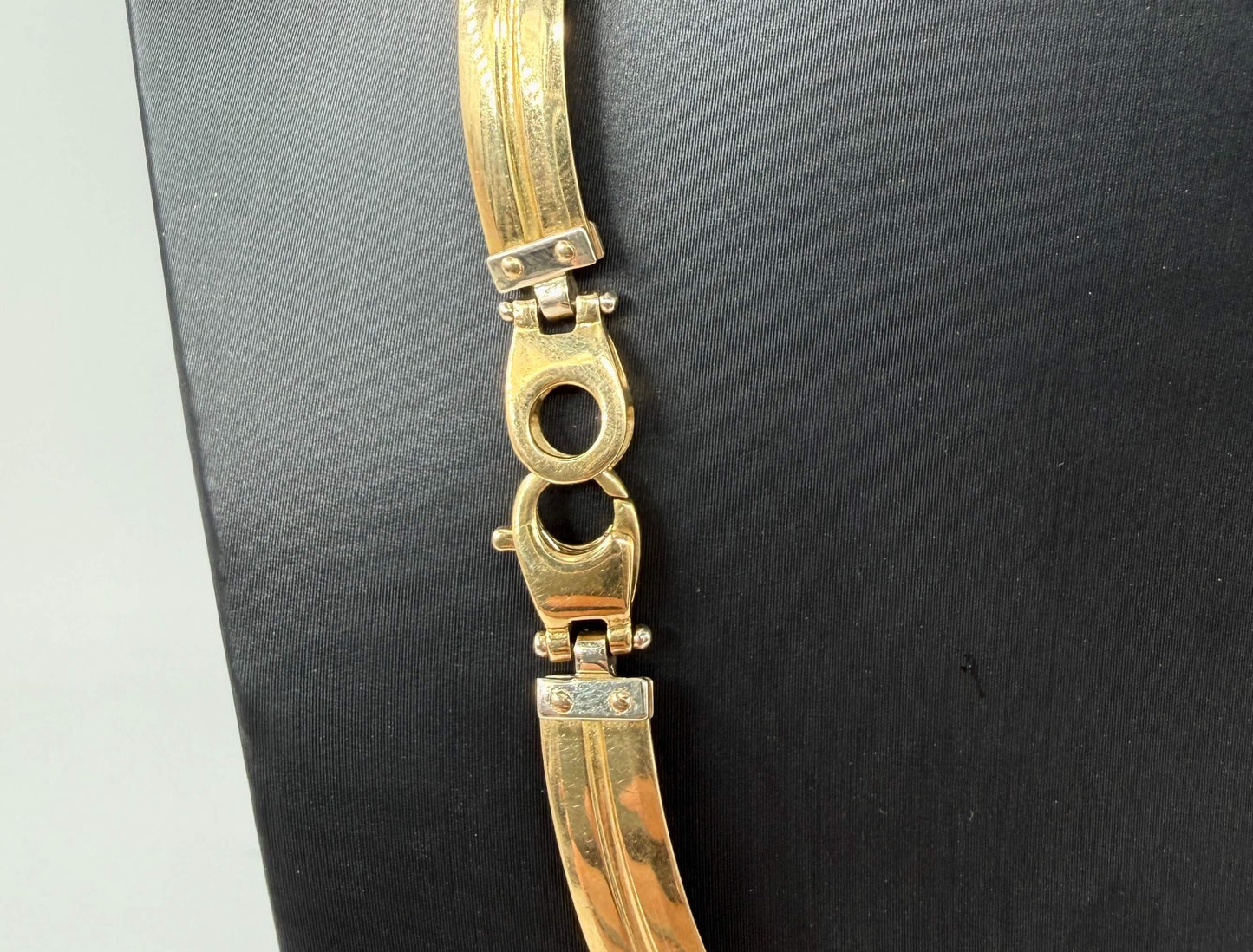 COLLANA ORO 18KT BICOLOR