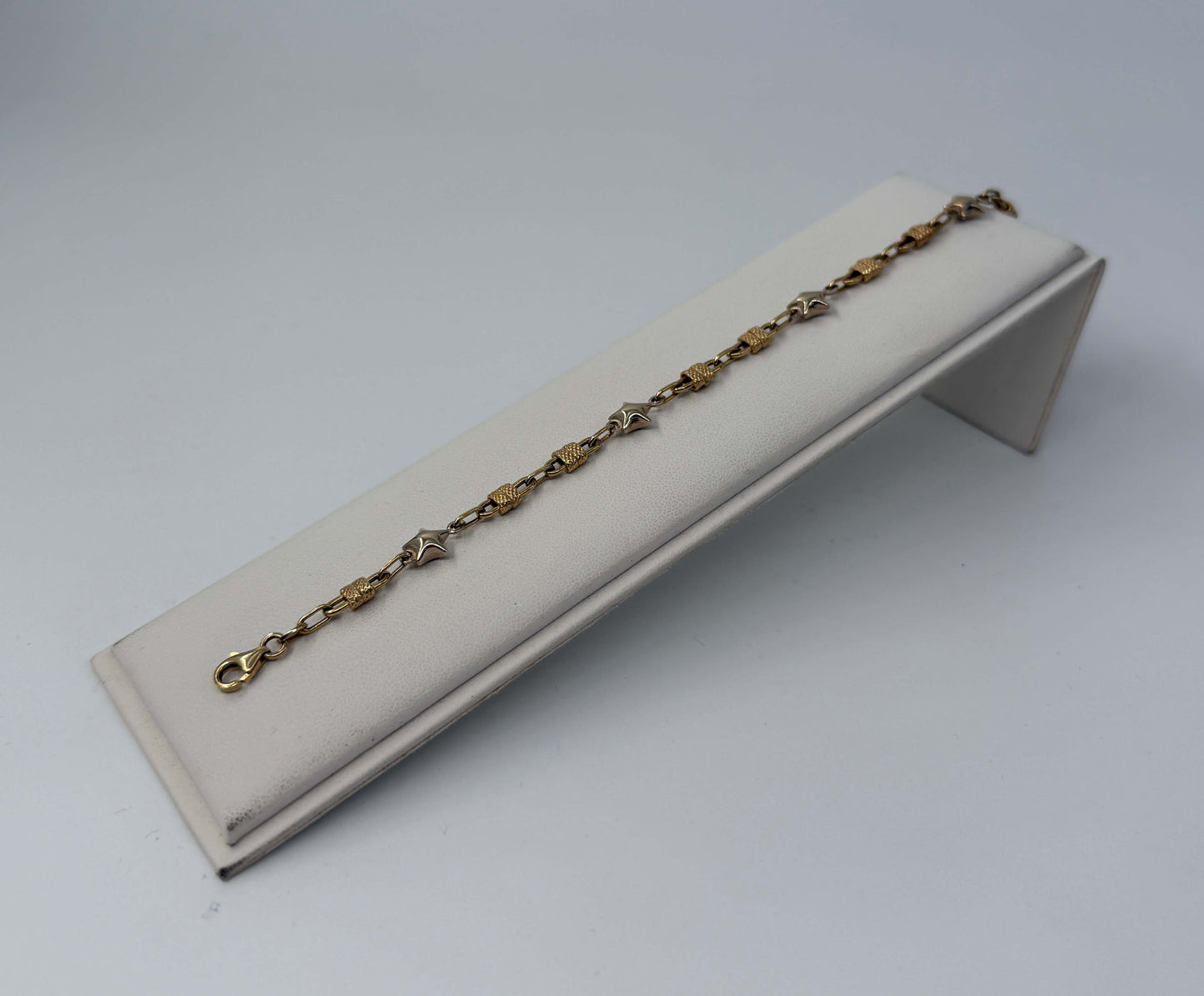 BRACCIALE 18 KT BICOLOR