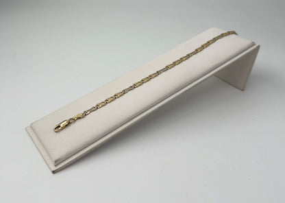 BRACCIALE 18 KT BICOLOR