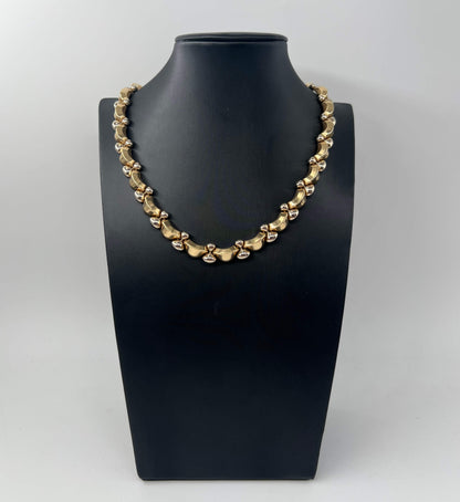 COLLANA ORO 18KT BICOLOR