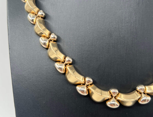 COLLANA ORO 18KT BICOLOR