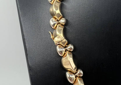 COLLANA ORO 18KT BICOLOR