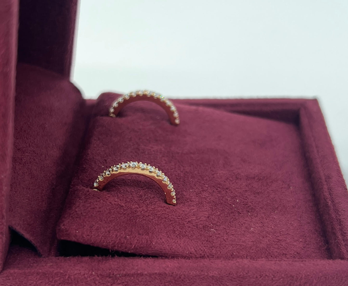 COPPIA DI ORECCHINI ORO 18KT GIALLO CON DIAMANTI