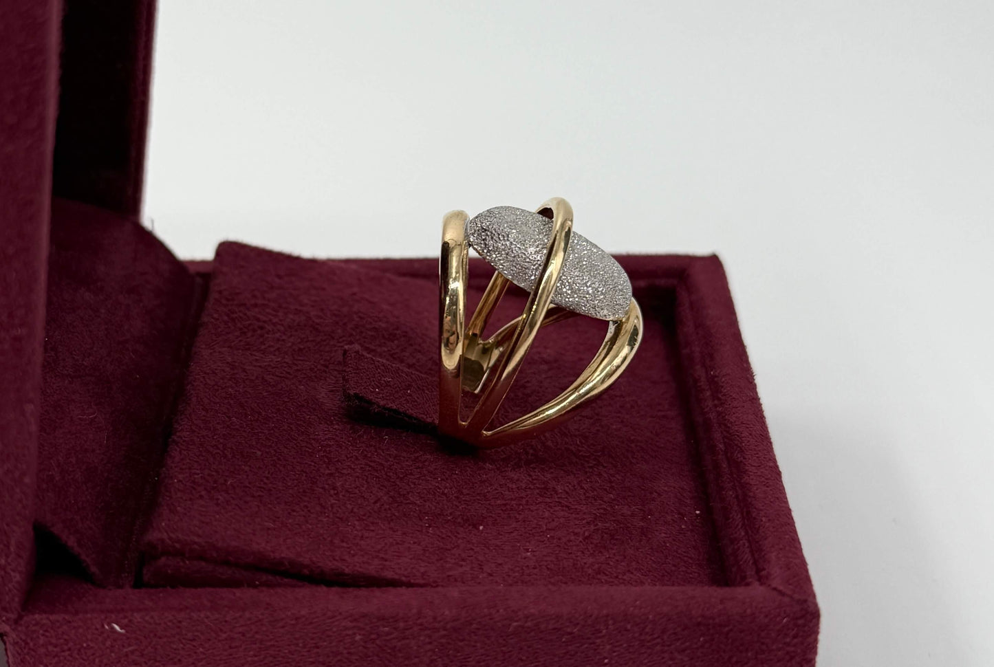 ANELLO IN ORO 18KT BICOLOR