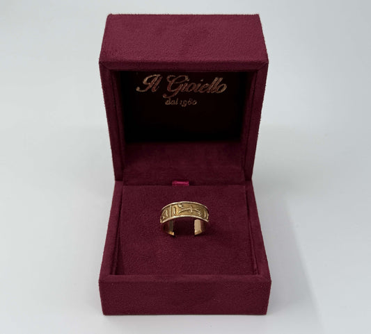 ANELLO IN ORO 18KT GIALLO