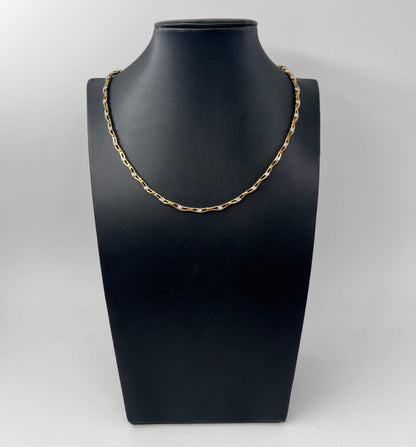 COLLANA ORO 18KT GIALLA CON DIAMANTI