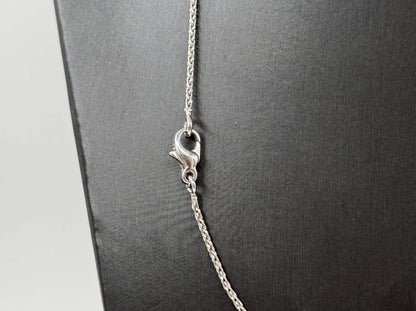 COLLANA ORO 18KT BIANCA CON DIAMANTI E PERLE NATURALI