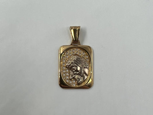 CIONDOLO ORO 18KT BICOLOR