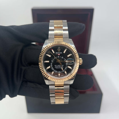 ROLEX SKY-DWELLER ACCIAIO ORO