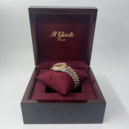 ROLEX DATE-JUST ACCIAIO ORO