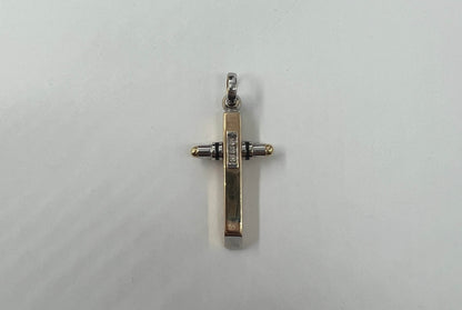 CIONDOLO ORO 18KT BICOLOR