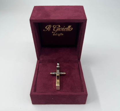 CIONDOLO ORO 18KT BICOLOR