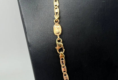 COLLANA ORO 18KT TRICOLOR