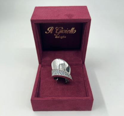 ANELLO IN ORO 18KT BIANCO