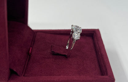 ANELLO TRILOGY IN ORO 18KT BIANCO