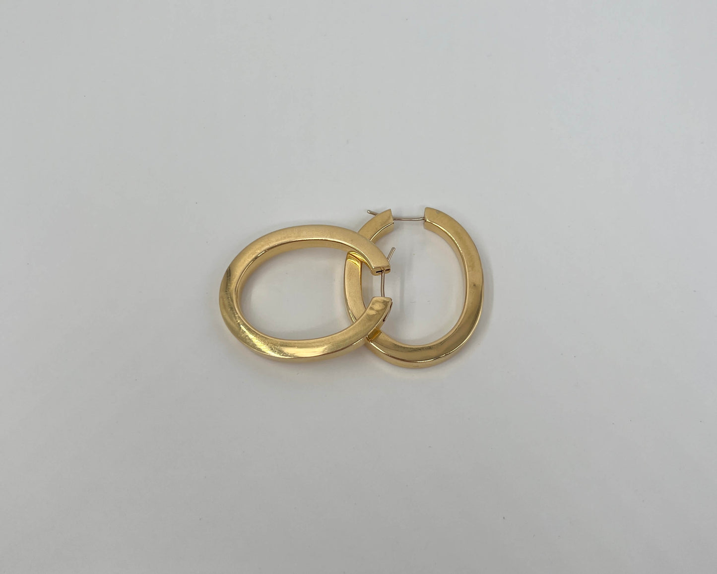 COPPIA DI ORECCHINI ORO 18KT GIALLO