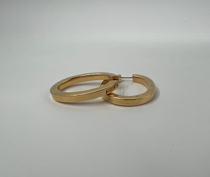 COPPIA DI ORECCHINI ORO 18KT GIALLO