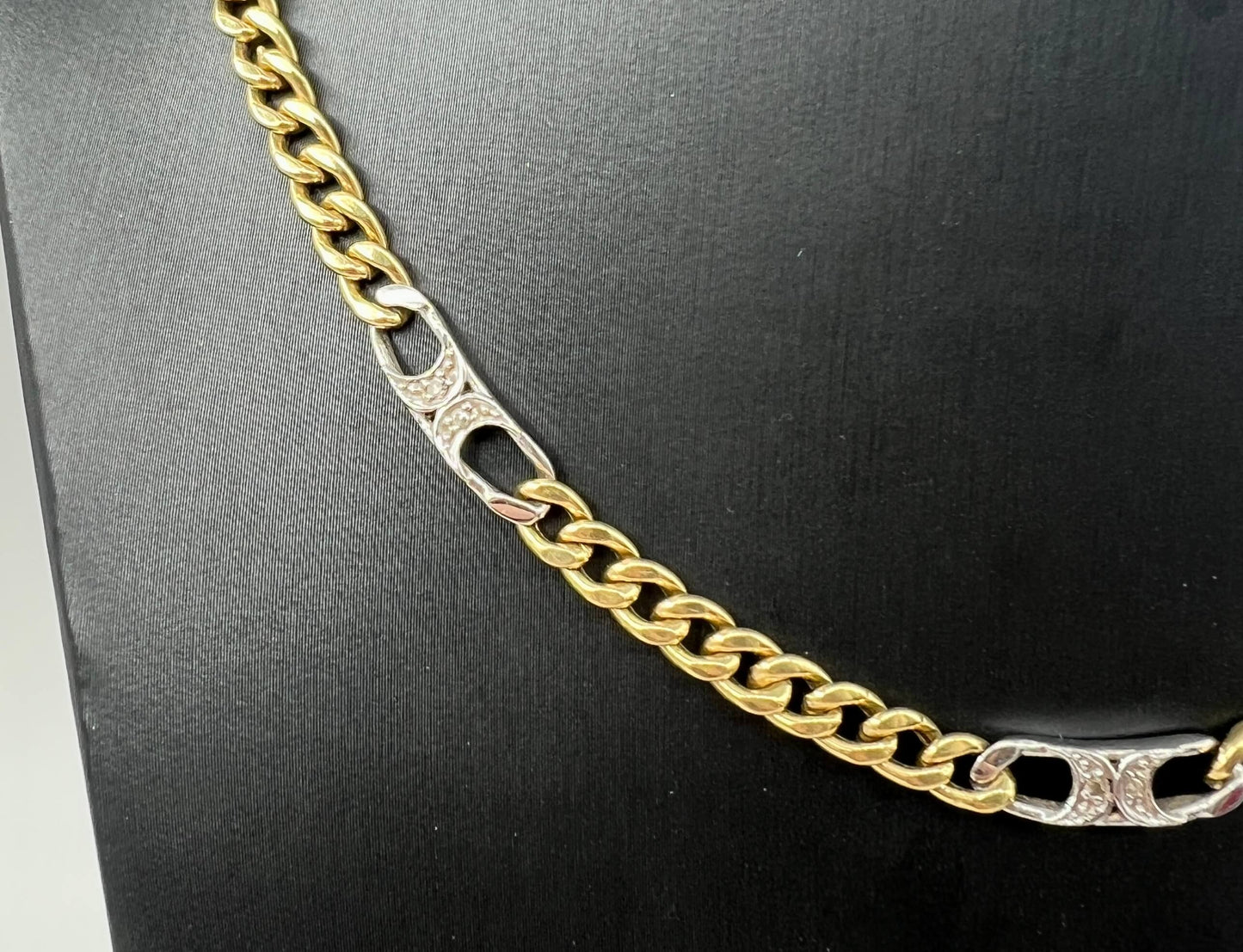 COLLANA ORO 18KT BICOLOR